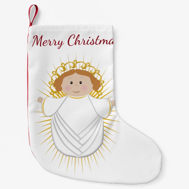 Baby Jesus Liten Julstrumpa (Framsidan)