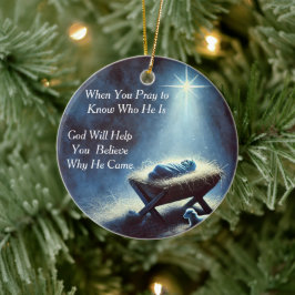Baby Jesus Ntivity Ornament