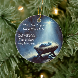 Baby Jesus Ntivity Ornament