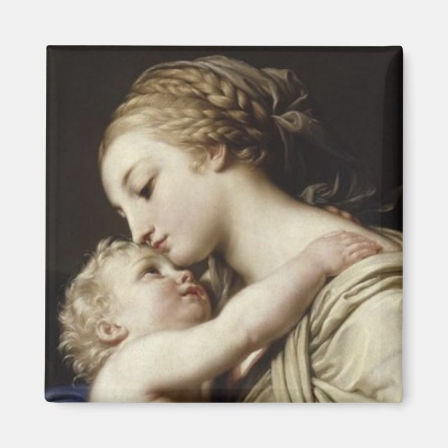 Baby Jesus och Mary Magnet (Framsidan)