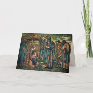 Baby Jesus PreRaphaelitens julkort Helgkort