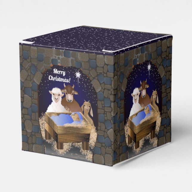 Baby Jesus Presentaskar (Framsidan Sidan)