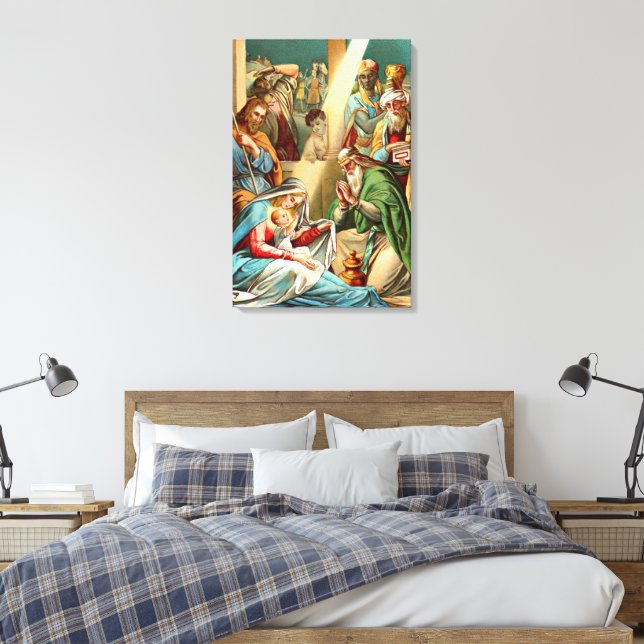 baby jesus Wrapped Canvas (Insitu (sovrum))