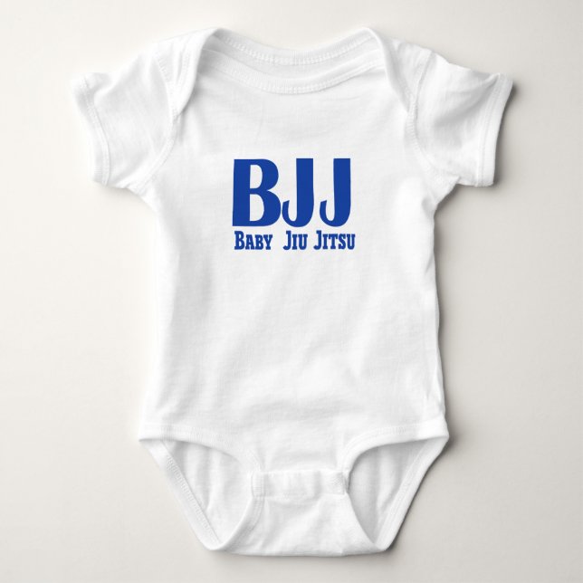 Baby Jiu Jitsu Bodydräkt T Shirt (Framsida)