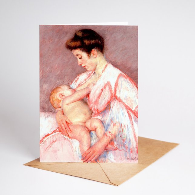 Baby John ammas | Mary Cassatt Kort (Skapare uppladdad)