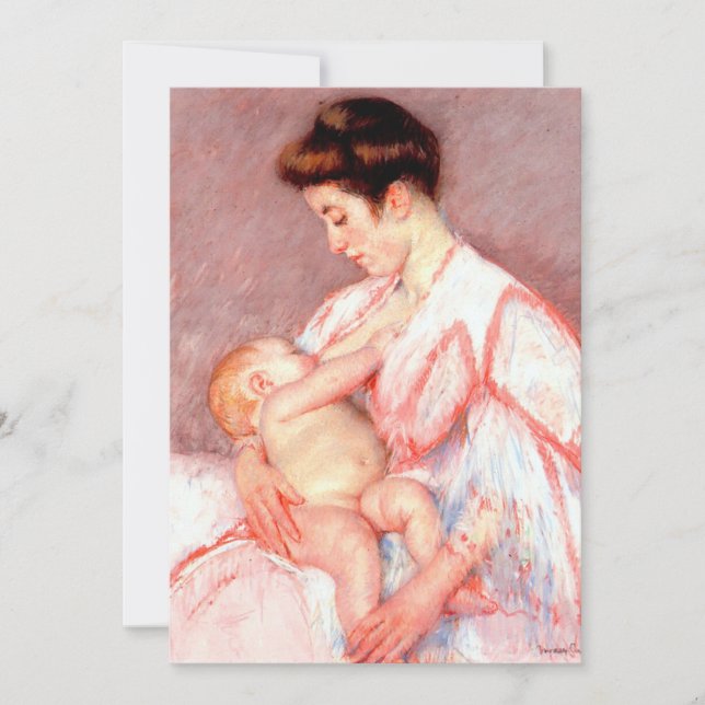 Baby John Is Nursed | Mary Cassatt (Framsida)