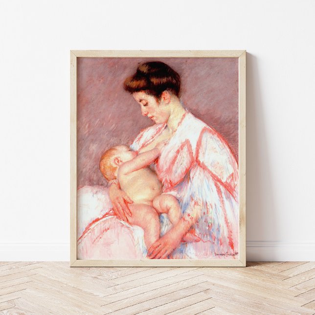 Baby John Is Nursed | Mary Cassatt Poster (Skapare uppladdad)