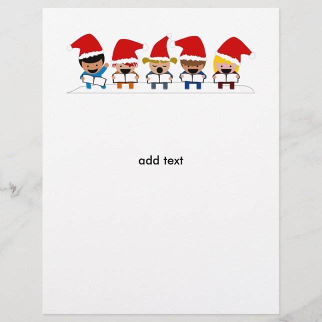 Baby jul Carolers (Framsida)