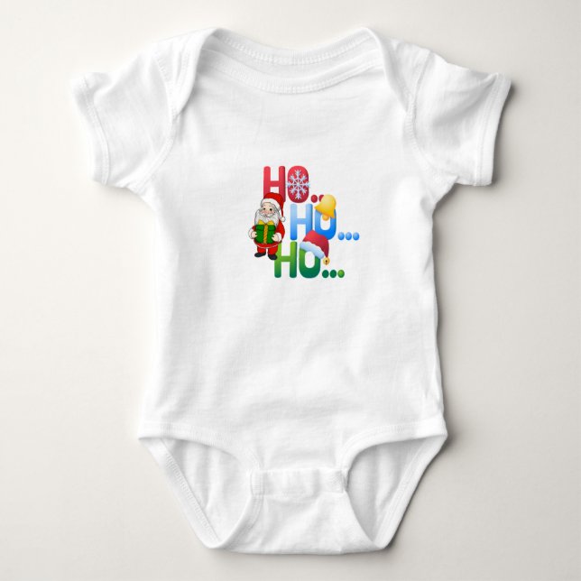 Baby julafton t shirt (Framsida)