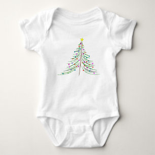 Baby julgran t shirt