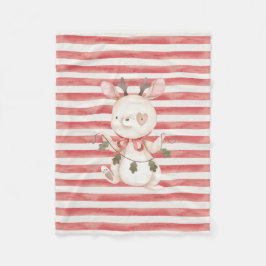 Baby jultomten Fleece Blanket