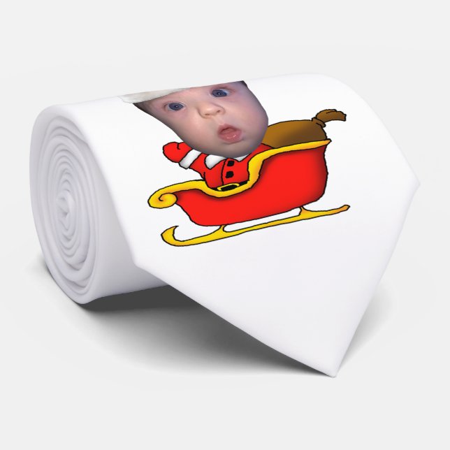 Baby jultomten Kväll Slips (Rullad)