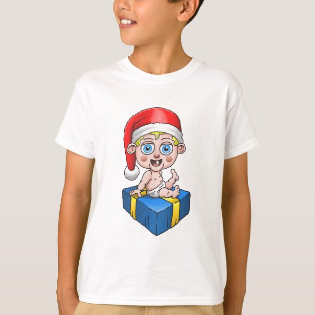 Baby Jultomten T Shirt (Framsida)
