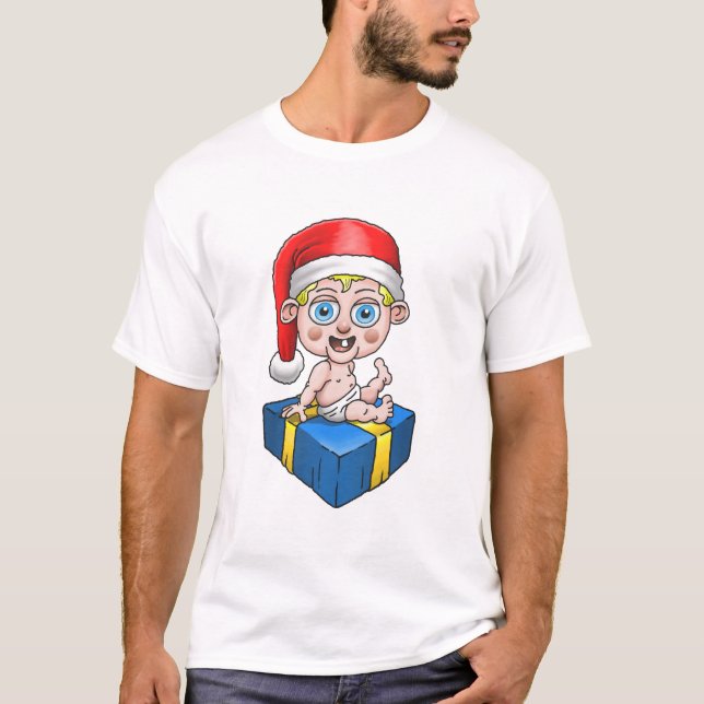 Baby Jultomten T Shirt (Framsida)