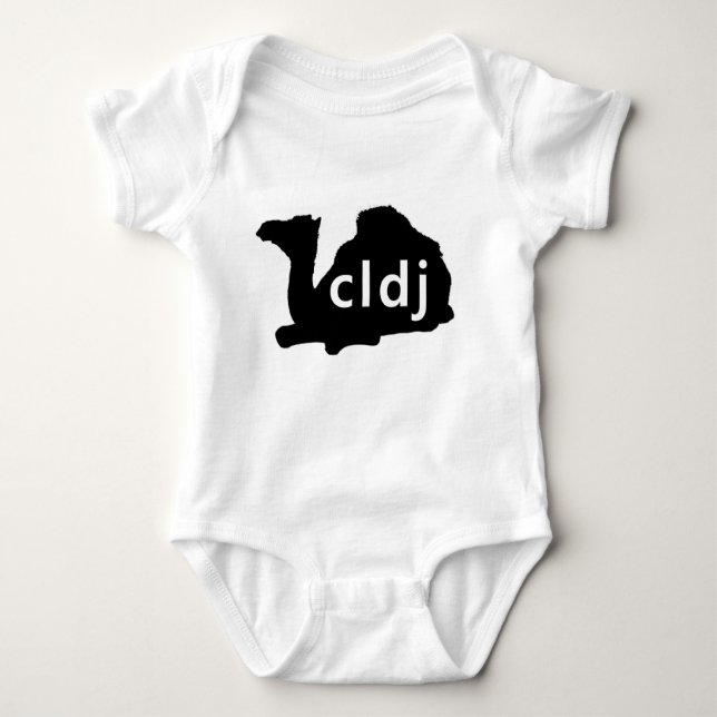 Baby jumper CLDJ Camel T Shirt (Framsida)