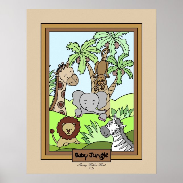 Baby Jungle 20 Poster (Framsidan)