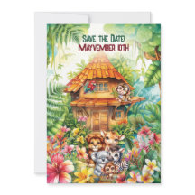 Baby Jungle Party Tema