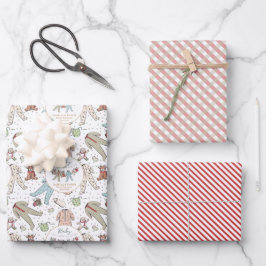 Baby Kallet utanför babyduschen för vinter