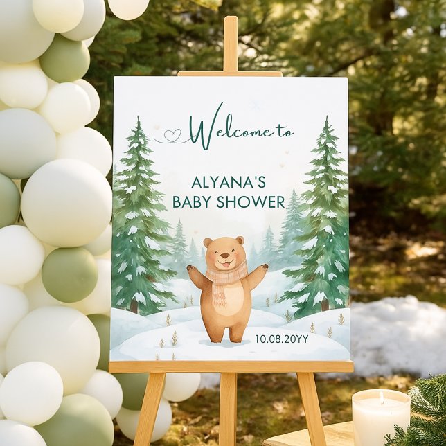 Baby: Kallet utanför babyvisningsskylten Välkomsts Poster (Skapare uppladdad)