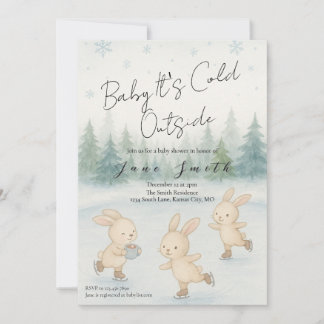 Baby kallet utanför duschen inbjudan