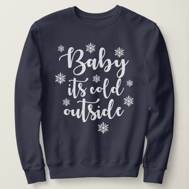 Baby Kallet utanför kvinnans vanliga sötskjorta T Shirt (Design framsida)