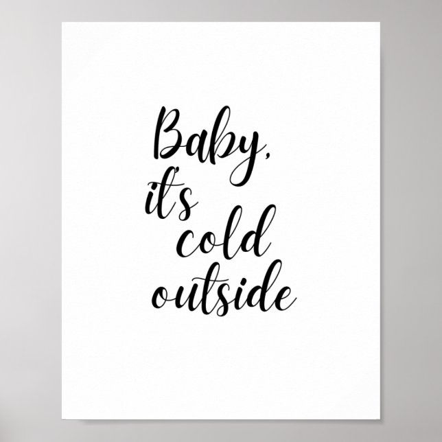 Baby, Kallet utanför Poster (Framsidan)