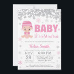 Baby Kallet utanför Winter Rosa Girl Baby Shower Inbjudningar<br><div class="desc">Baby dess Kall utanför Winter Rosa Girl Baby Shower Snowflake-inbjudan. Baby dess kall utanför Baby Shower-inbjudan. Rosa Snowflake. Bjud in för barn. Winter Helgdag Baby Shower Inbjudan. Vit bakgrund. Om du vill göra ytterligare anpassningar klickar du på knappen "Anpassa" och användor verktyg som är utformat för att ändra mallen.</div>