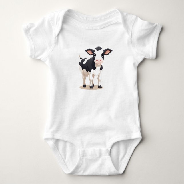Baby, kalv, kalvar, kalvar, husdjur t shirt (Framsida)