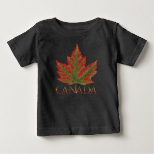 Baby Kanada Souvenir Creeper Ekologisk Kanada Tröj T Shirt
