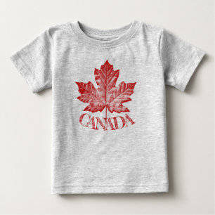 Baby Kanada T-shirt Retro Kanada Baby Shirts