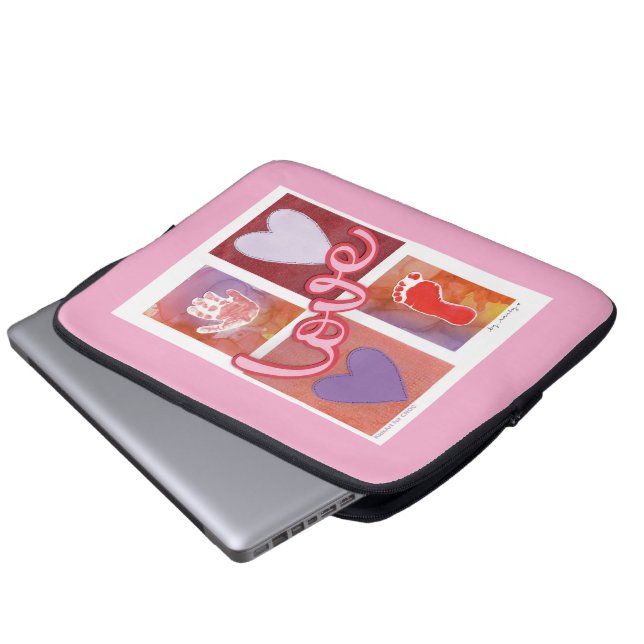 Baby Kärlek - Kids Art för CHOC Laptop Fodral (Framre botten)