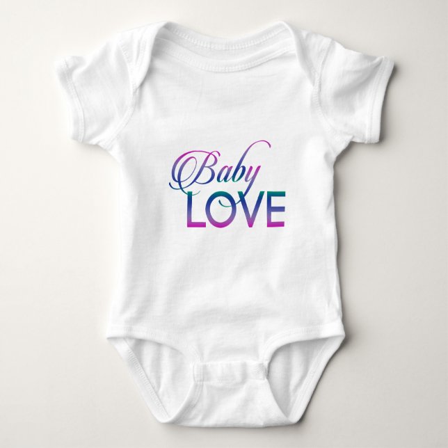 Baby Kärlek Tee Shirt (Framsida)