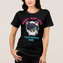 Baby Kat Lym In Cute Bathtime Mode T Shirt