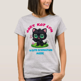 Baby Kat Lym In Cute Springtime Mode T Shirt