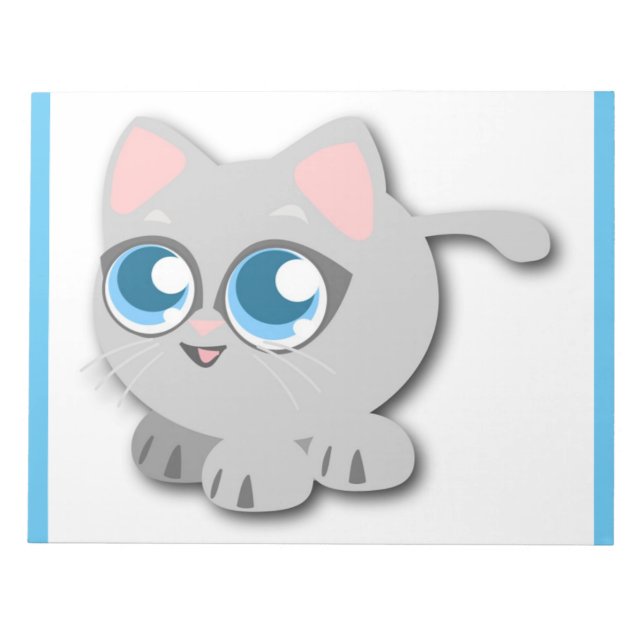 BABY KATTUNGE ANTECKNINGSBLOCK (Framsida)