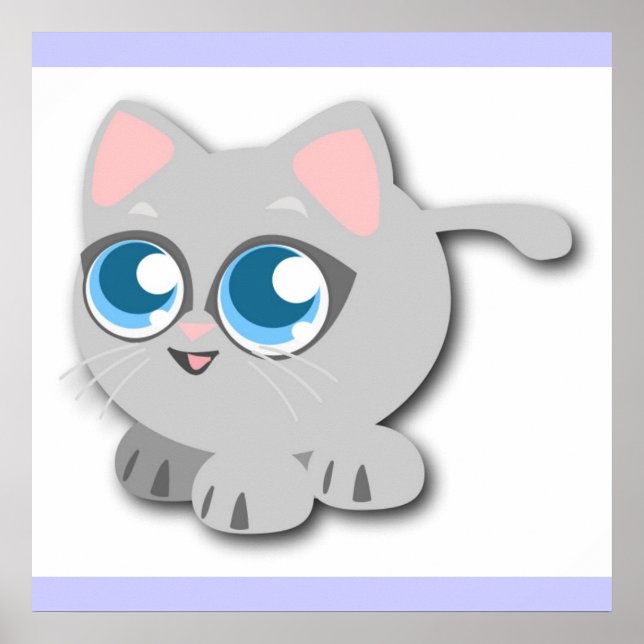 BABY KATTUNGE POSTER (Framsidan)