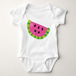Baby Kawaii Watermelon Summer Fruit Grily T Shirt