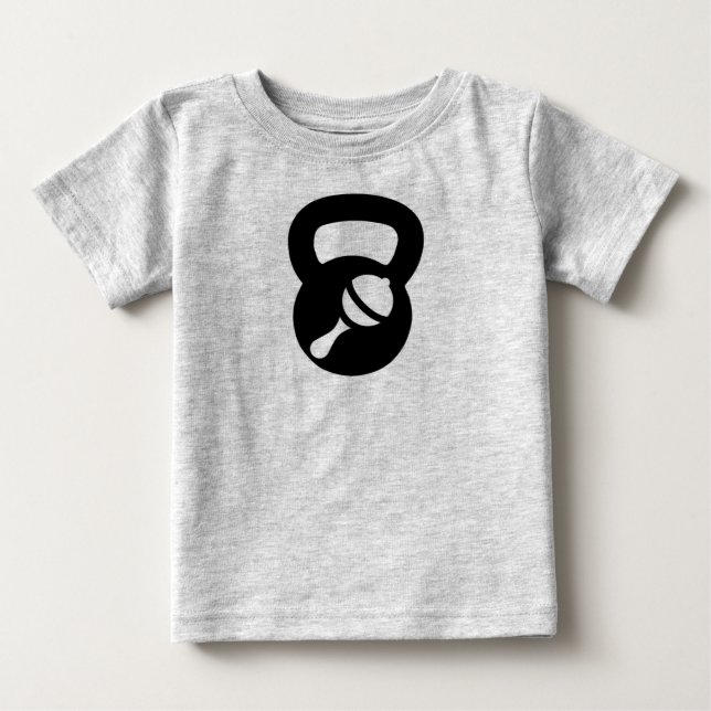 baby kettlebell t-shirt (Framsida)