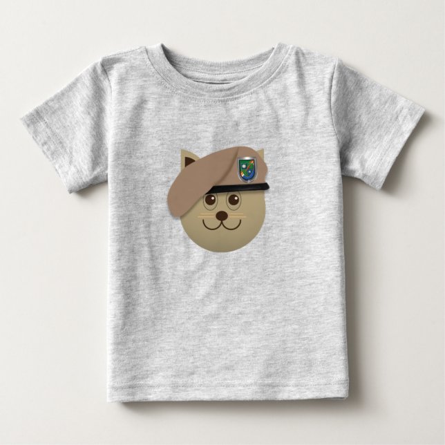Baby Kitten Skogsvaktare T Shirt (Framsida)