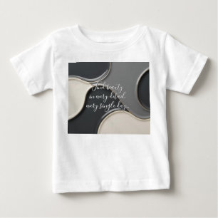 Baby klassisk t-shirt i snyggt grafik