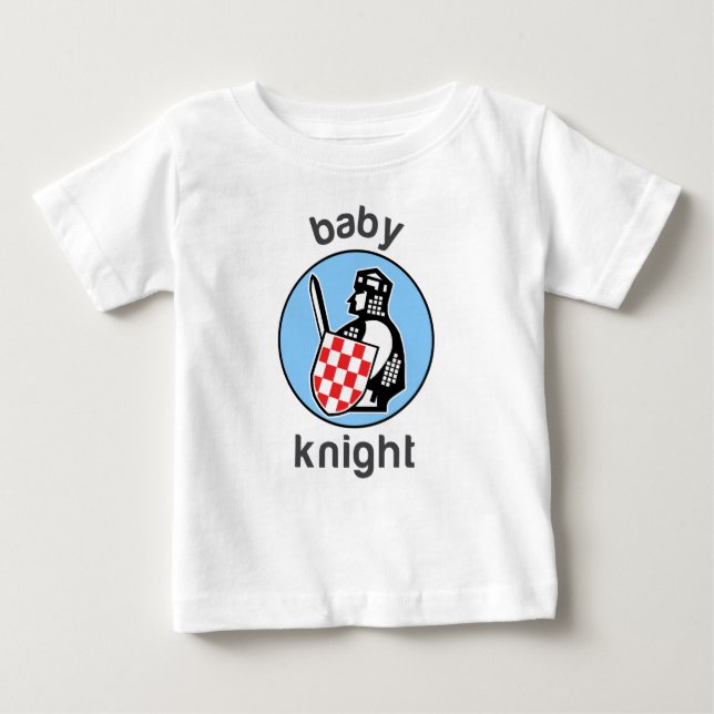 Baby Knight-hoppdräkt Tee (Framsida)