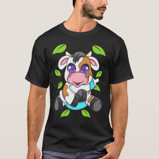Baby Ko Kalv Gård Djur Söta Barn T Shirt