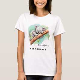 Baby Koala Baby Shower T Shirt