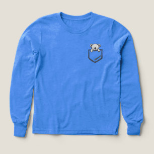 Baby Koala Bear Cute Pocket Animal T Shirt