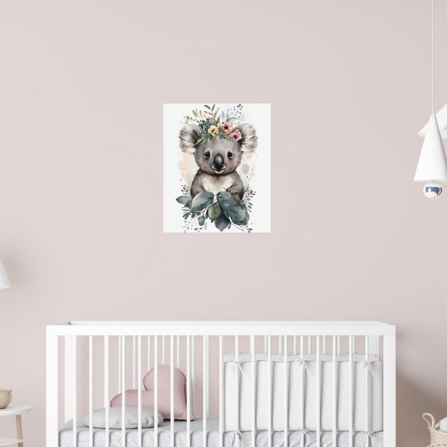 Baby Koala Bear Poster (Barnkammare 2)