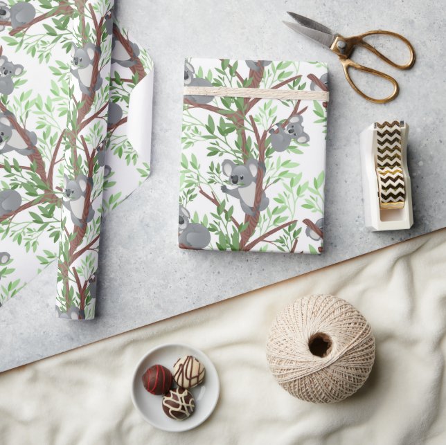 Baby Koala Bear Presentpapper (Hantverk)