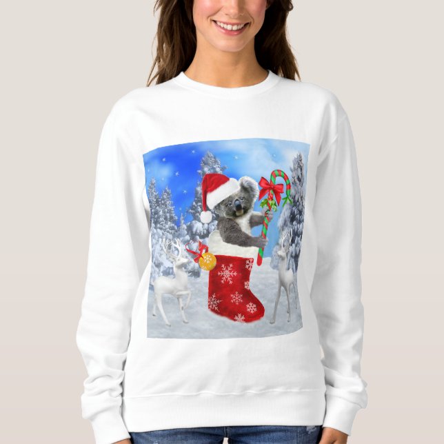 BABY KOALA CHRISTMAS T SHIRT (Framsida)