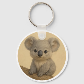 Baby koala nyckelring