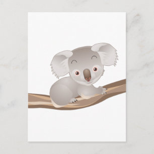 Baby Koala Vykort