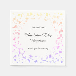 Baby-konfetti-baptism Pappersservett